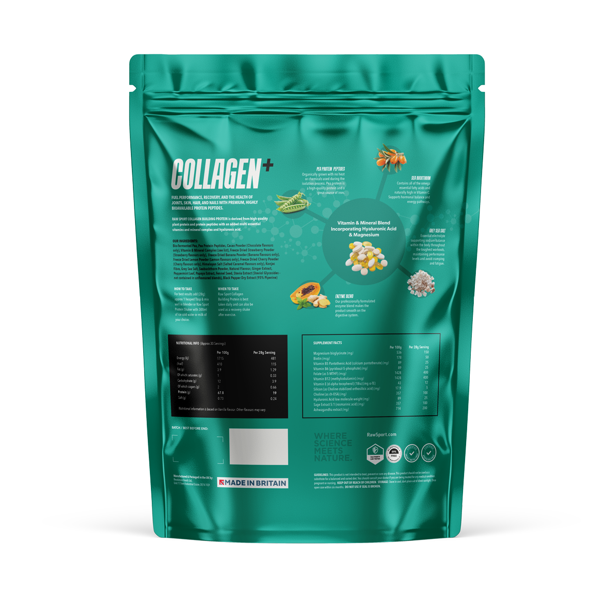 Collagen + Peptide Protein - Revolution Foods (pioneers in plant nutrition)