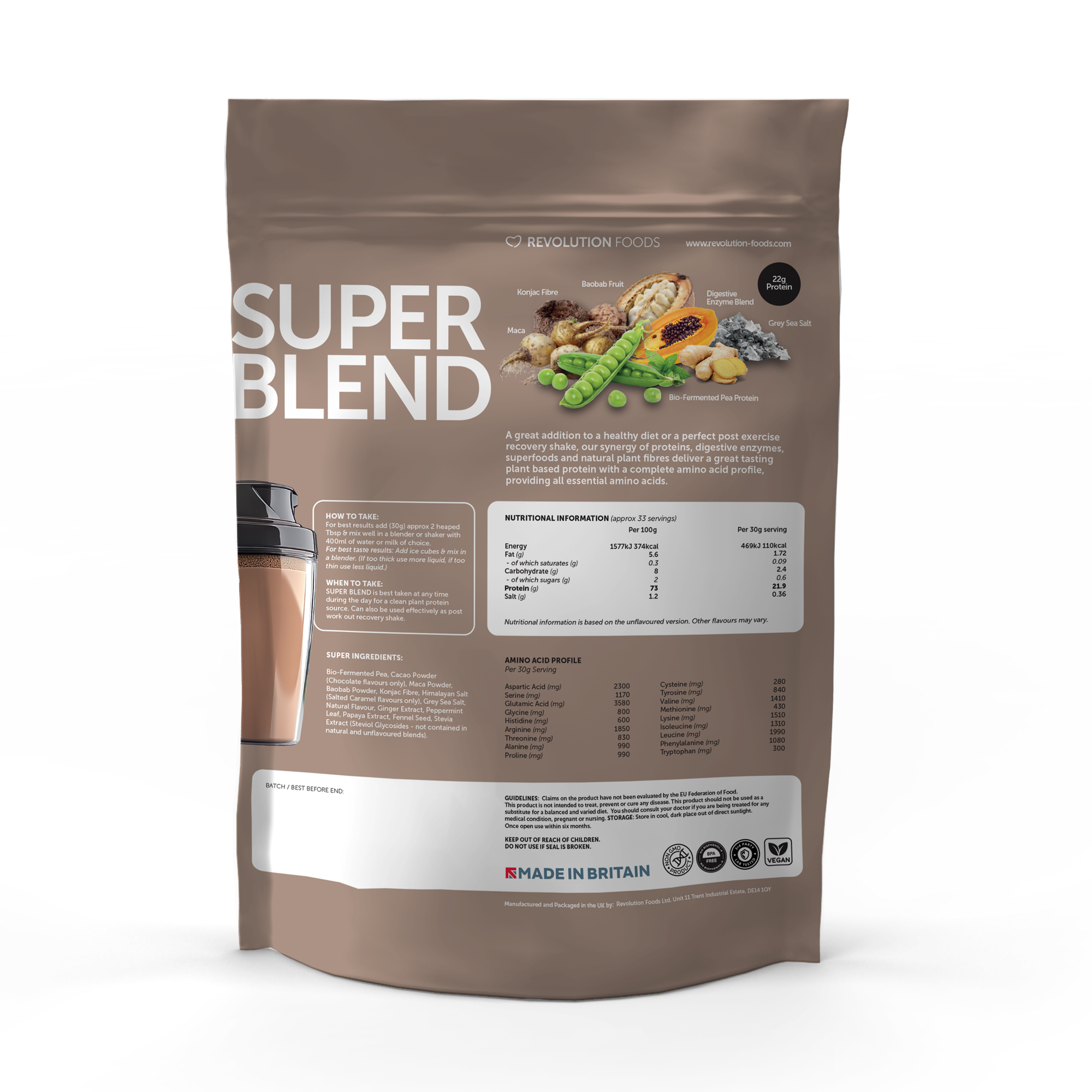 Superblend Protein Powder
