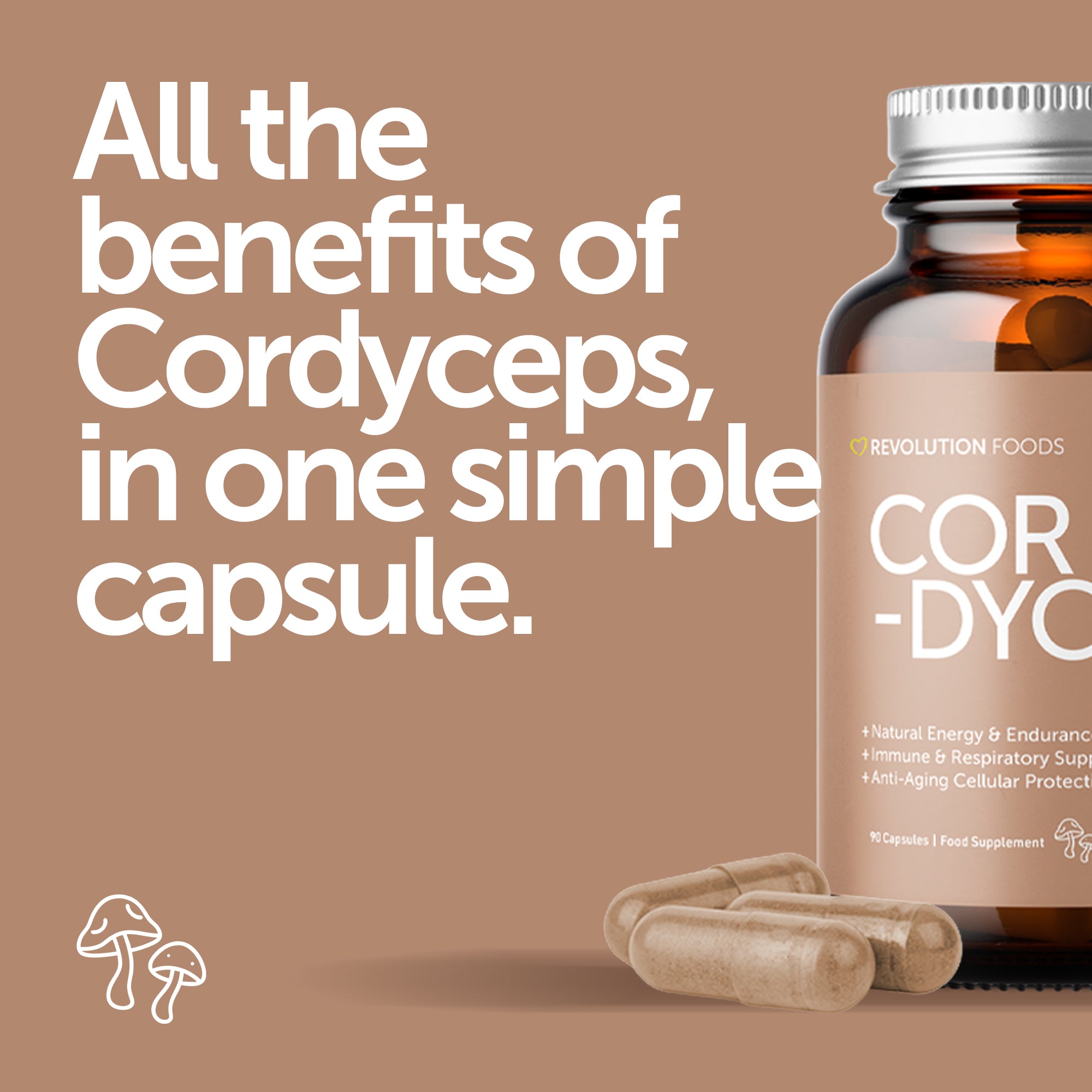 Cordyceps - Revolution Foods (pioneers in plant nutrition)
