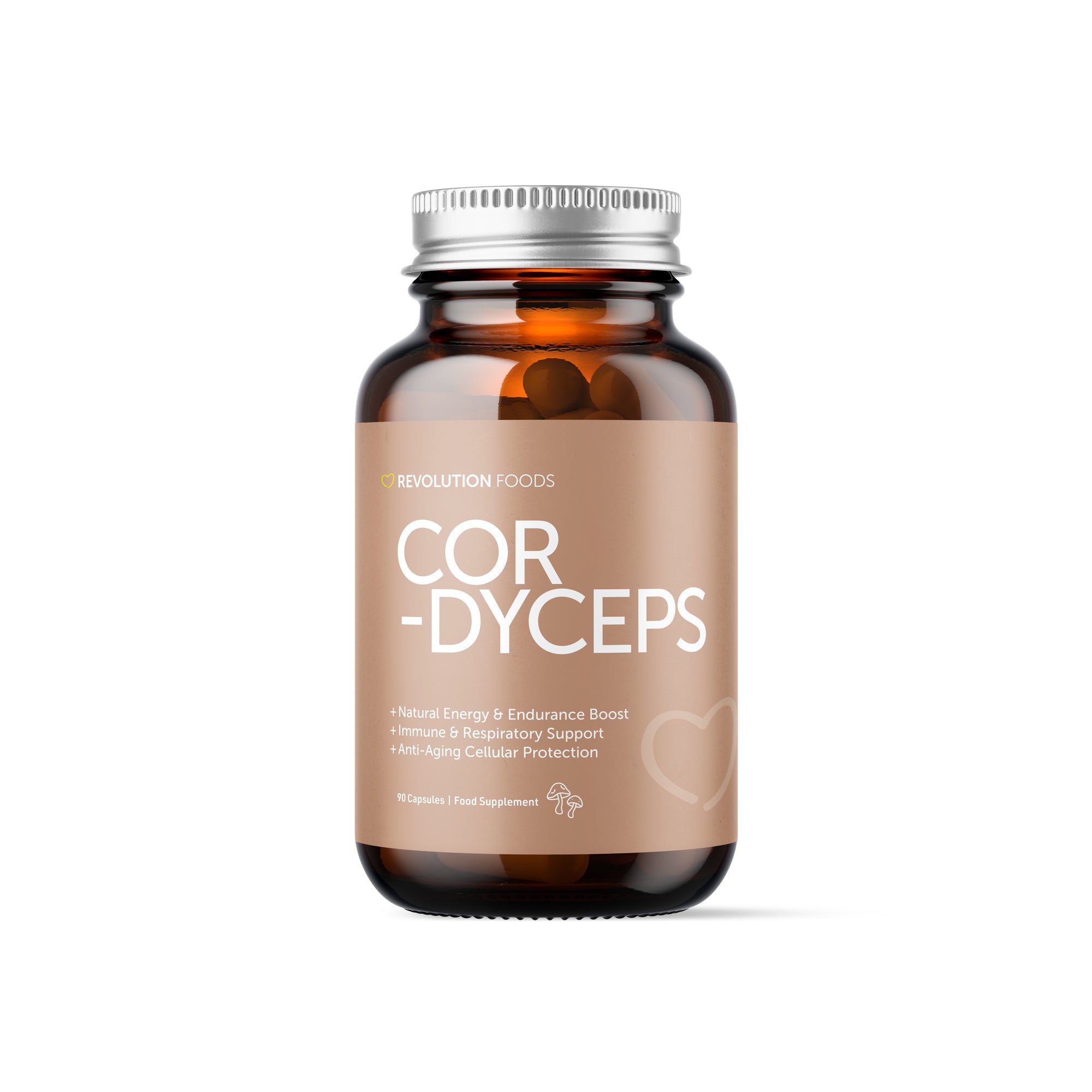 Cordyceps Vit4ever 180 Gélules - Complément Bien-être - Valable Jusqu'à 03/2027