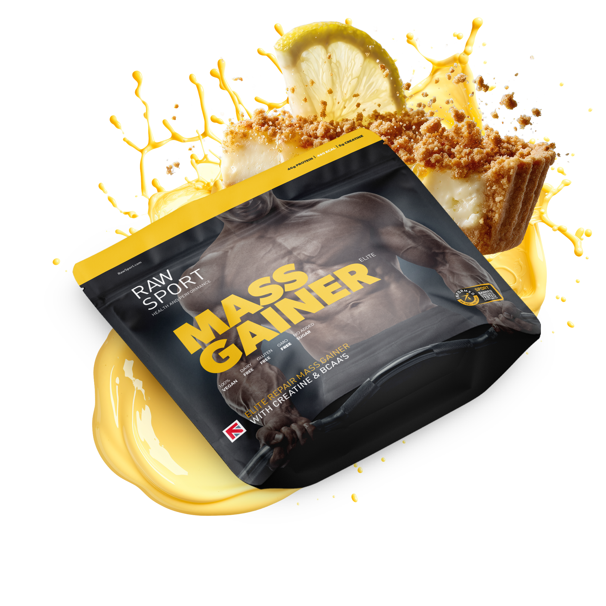 Mass Gainer Professional - Informed Sport - Revolution Foods (pioneers in plant nutrition)
