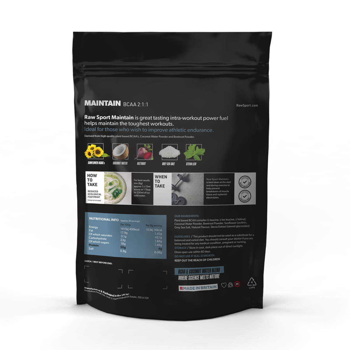 Maintain BCAA Powder