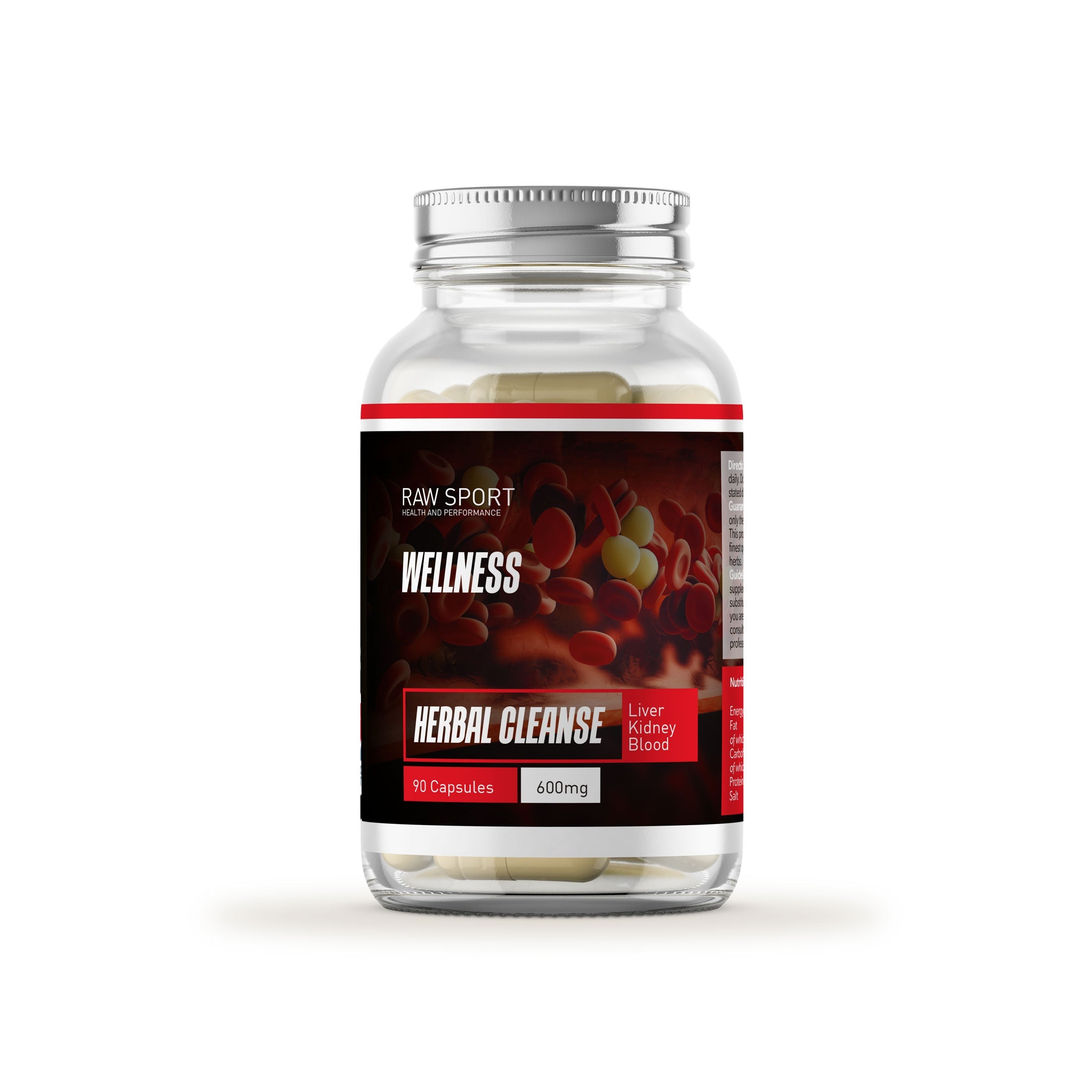 Herbal Cleanse | Liver Kidney Blood 90 capsules - Revolution Foods (pioneers in plant nutrition)