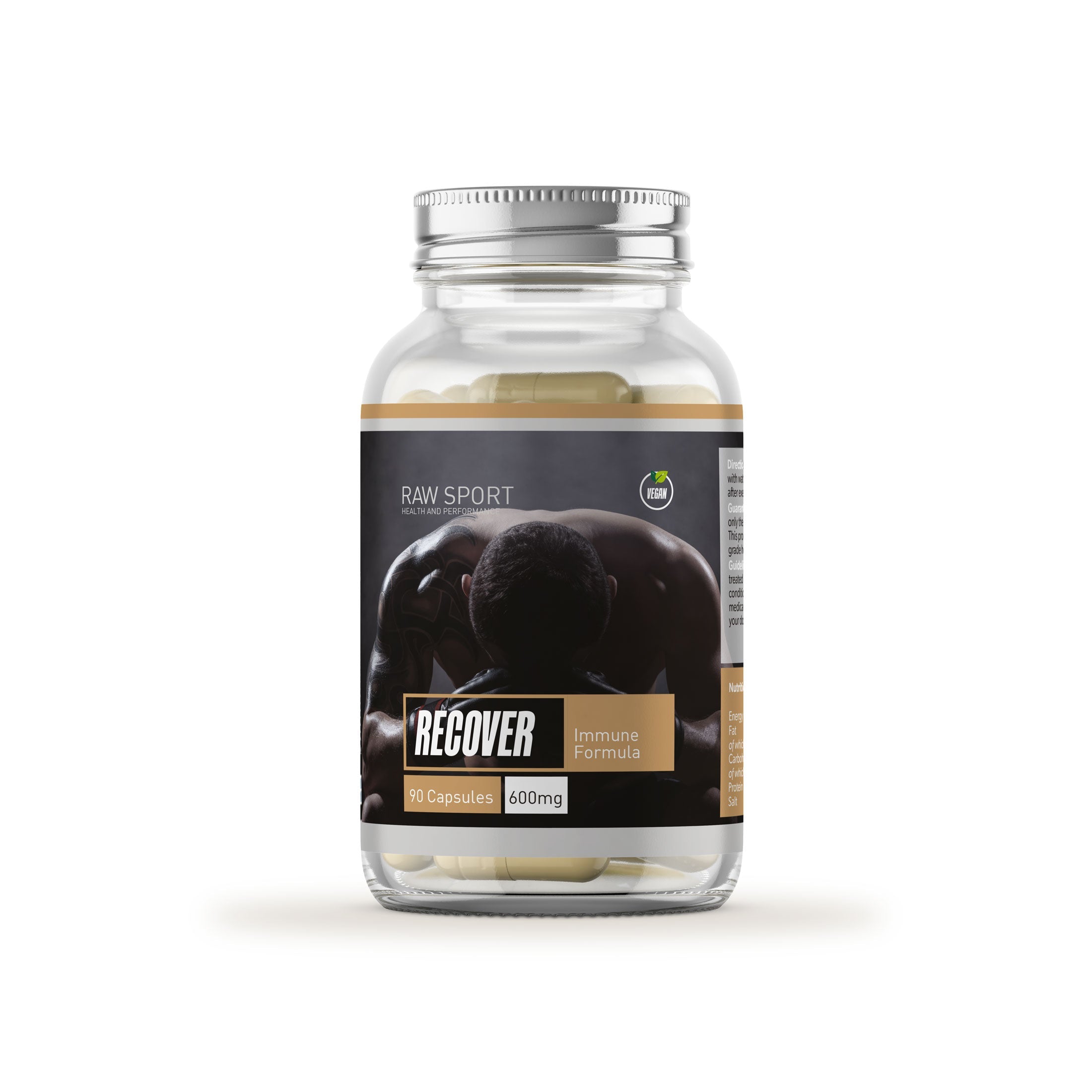 Immune + Recover MUSHROOM BLEND 90 CAPSULES - Revolution Foods (pioneers in plant nutrition)