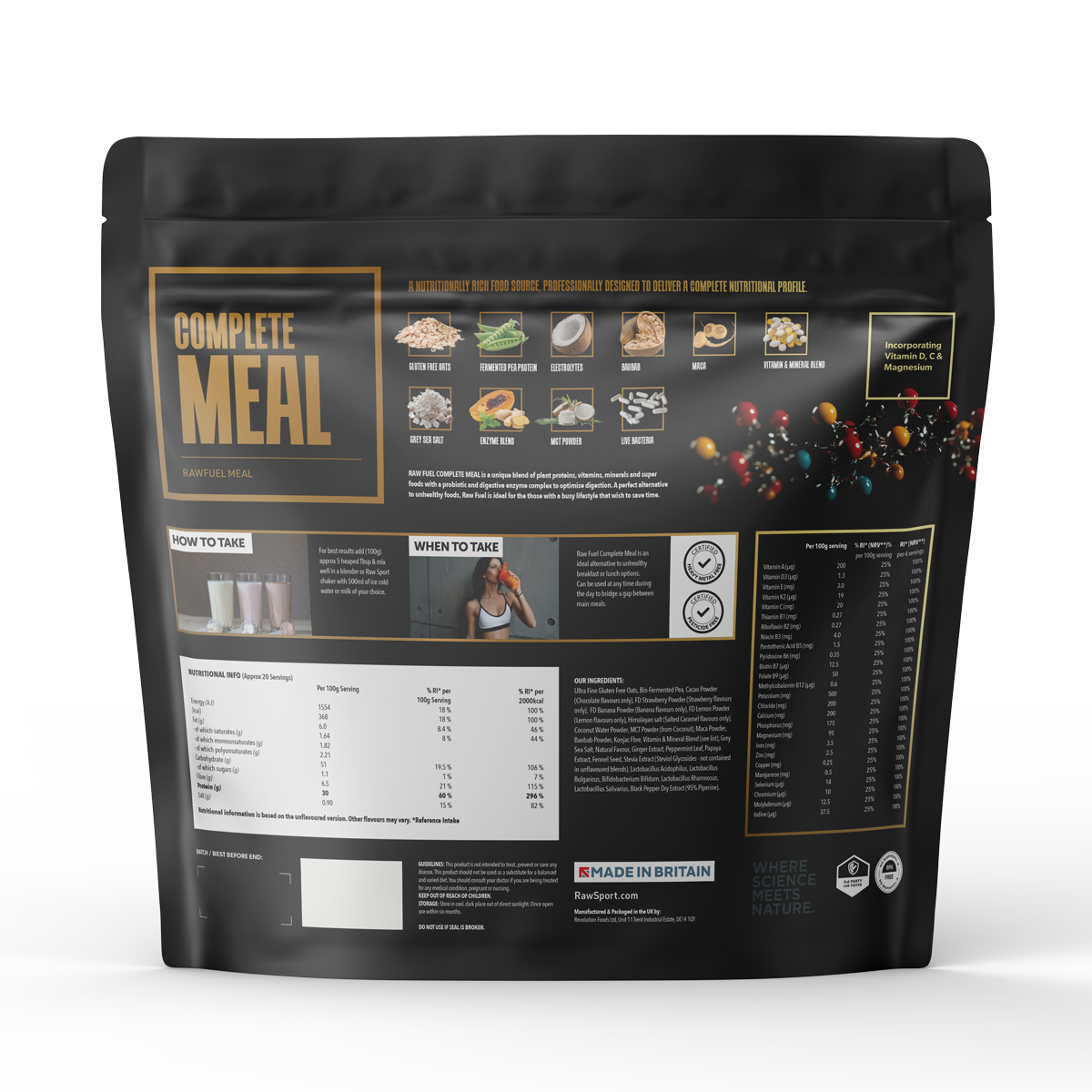 Raw Fuel Complete Meal - Revolution Foods (pioneers in plant nutrition)