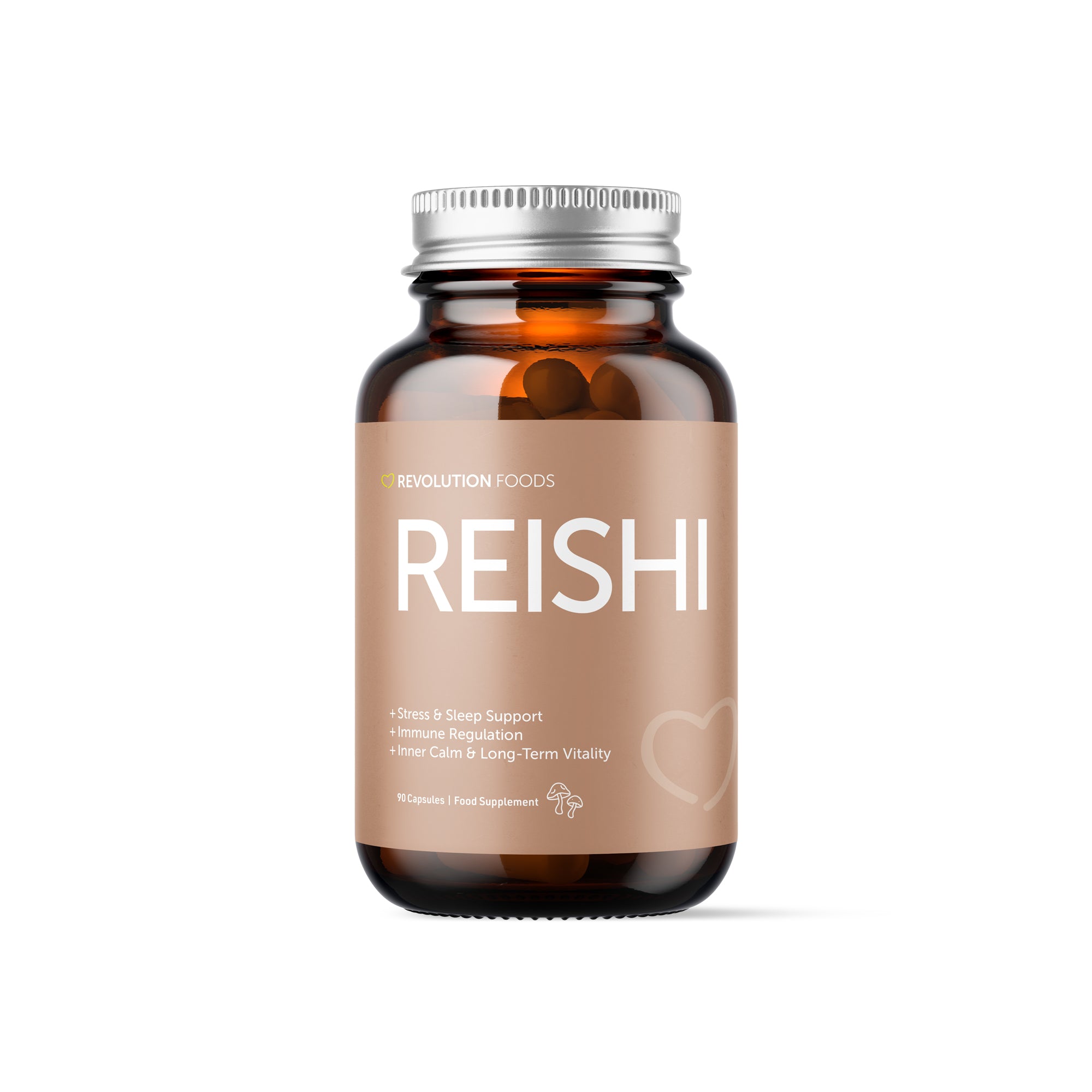 Reishi Capsules - Revolution Foods (pioneers in plant nutrition)