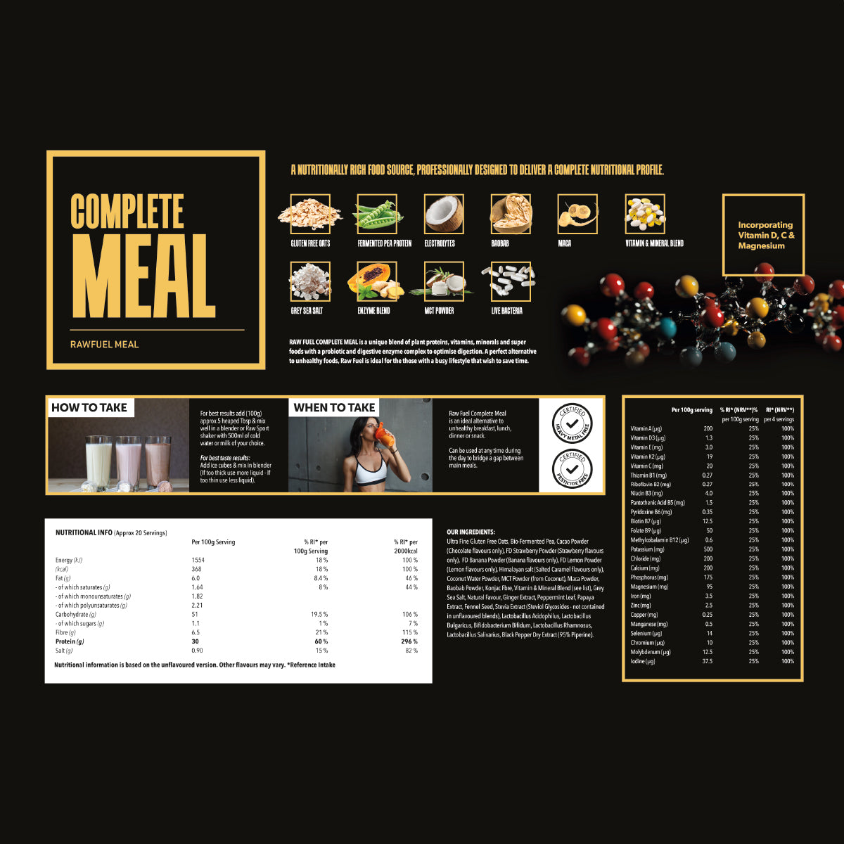 Raw Fuel Complete Meal - Revolution Foods (pioneers in plant nutrition)