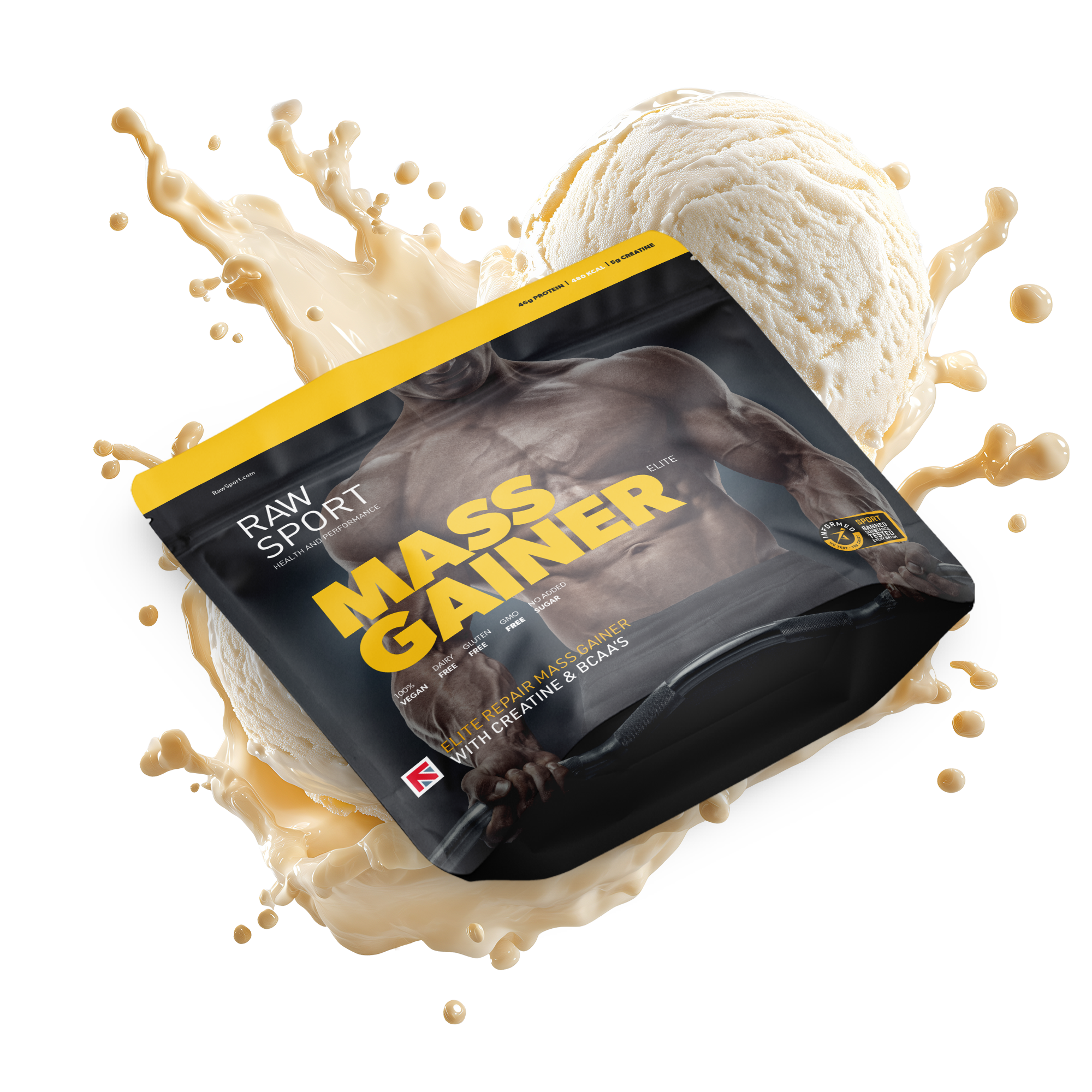 Mass Gainer Professional - Informed Sport - Revolution Foods (pioneers in plant nutrition)