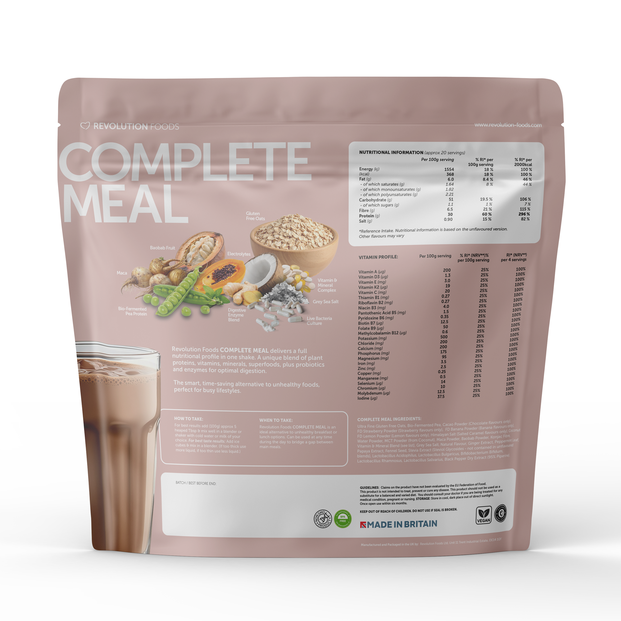 Ultimate Vegan Meal Replacement